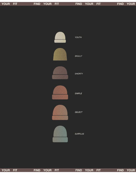 Autumn Headwear Simple Beanie | Olive Ochre