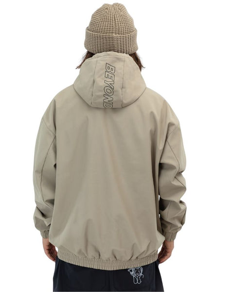 Beyond Medals Softshell Hoodie | Beige
