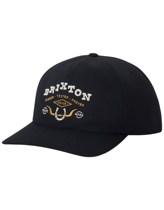 Brixton Beekman Snapback | Black