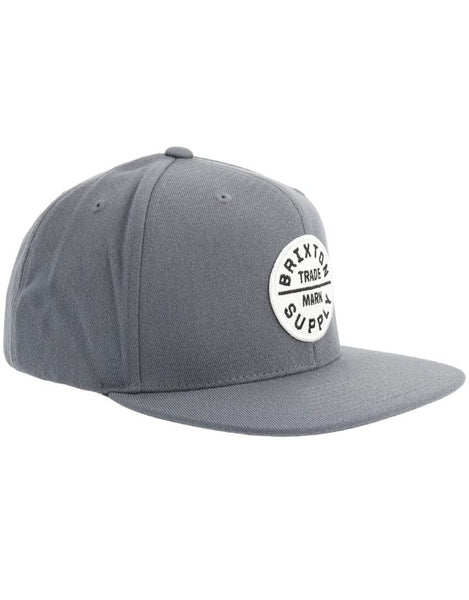 Brixton Oath III Snapback | Future Grey