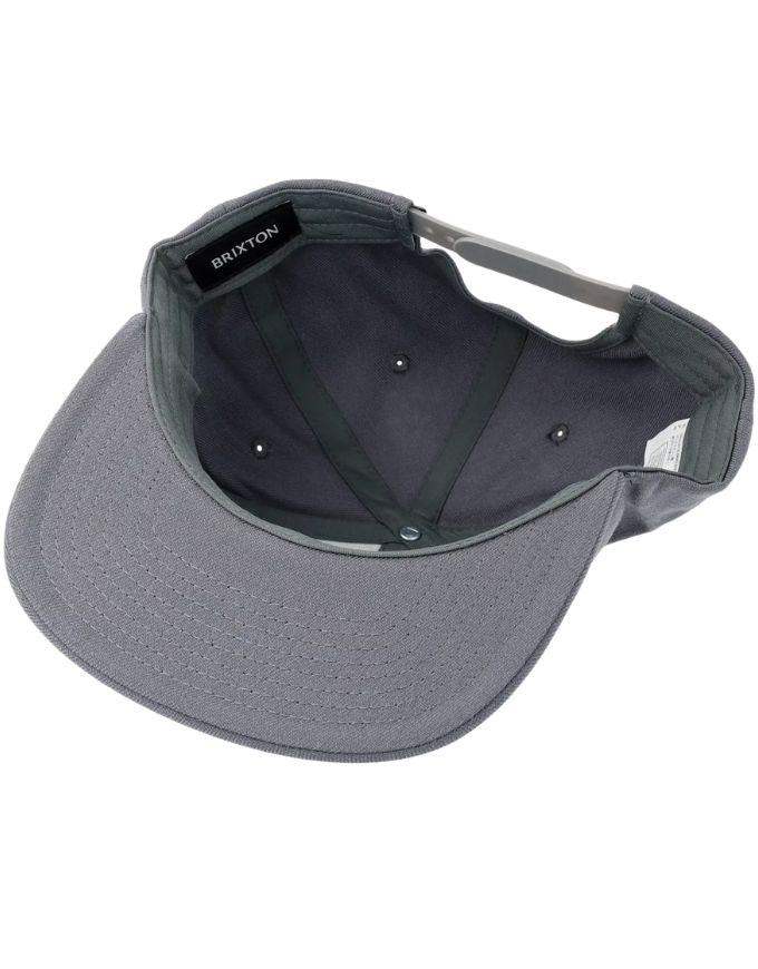 Brixton Oath III Snapback | Future Grey