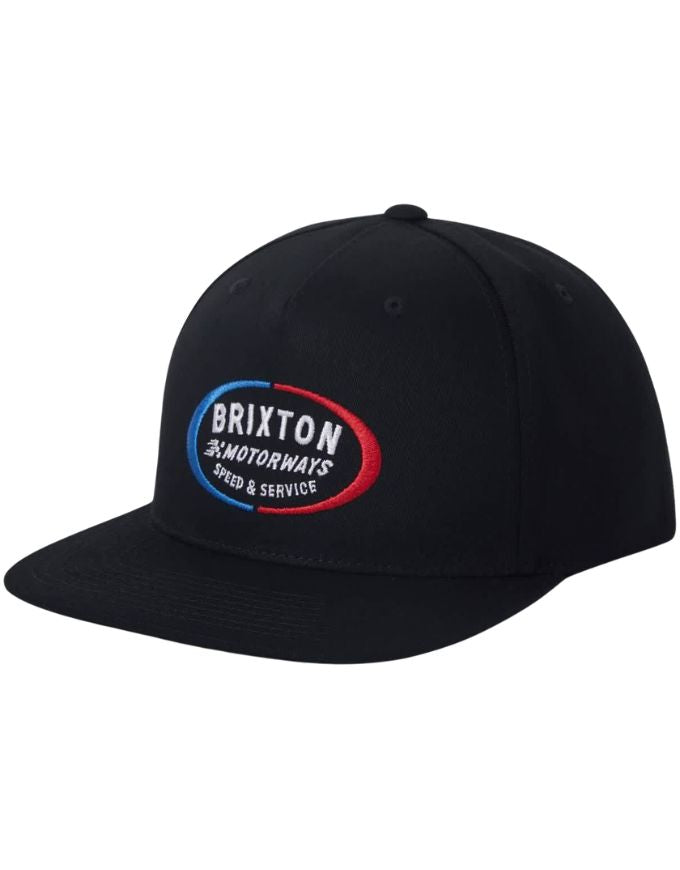 Brixton Rhett Snapback | Black