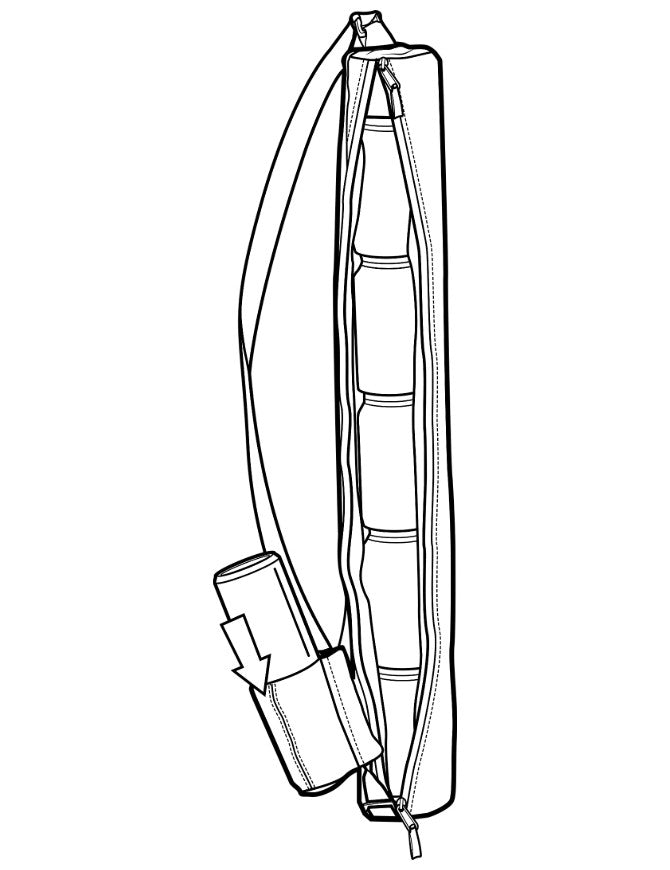 Burton Beeracuda 2L Cooler Bag 2027 diagram