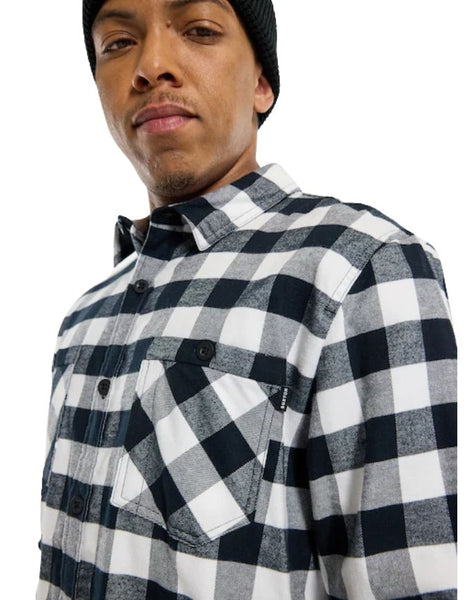 Burton Favourite LS Flannel 2025 | Stout White Buffalo Plaid