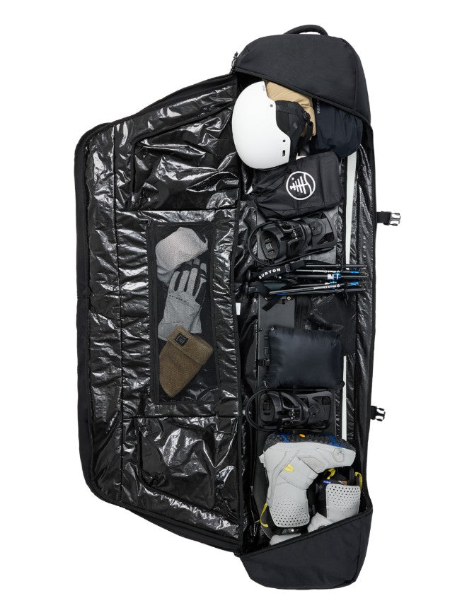 Burton Wheelie Flight Attendant Snowboard Bag 2027 | True Black