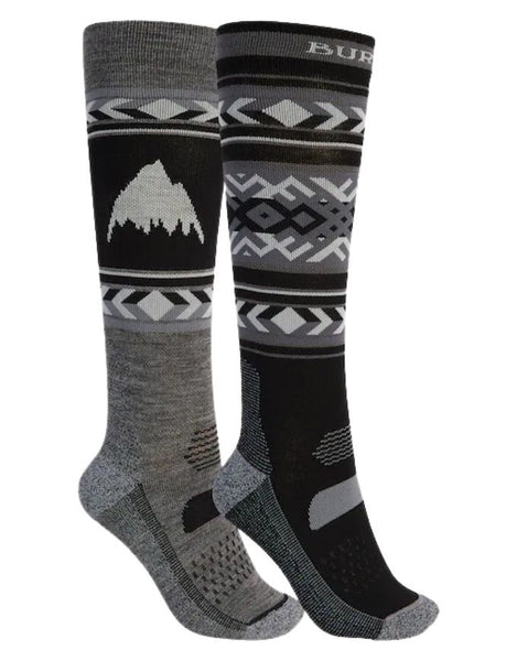 Burton Women's Performance Lightweight Sock 2pk | True Black
