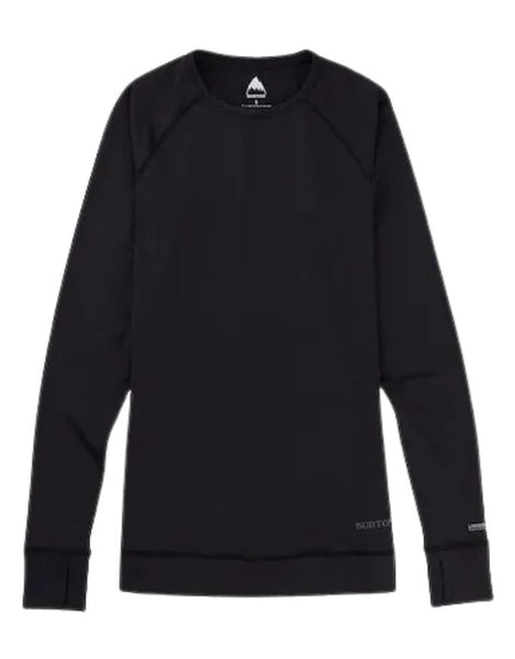 Burton Womens Lightweight X Base Layer Crew 2026 | True Black
