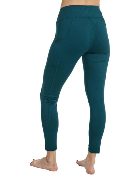 Burton Women's Midweight X Base Layer Pant 2025 | Deep Emerald