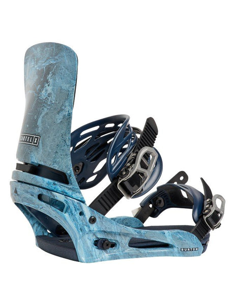 Burton Men's Cartel X Snowboard Binding 2027 | Marbled Stone