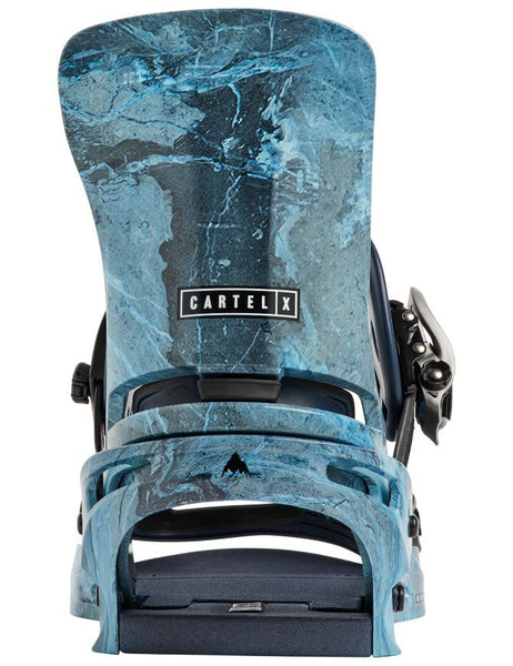 Burton Men's Cartel X Snowboard Binding 2027 | Marbled Stone