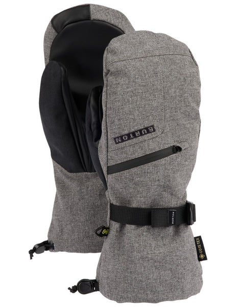 Burton Men's GORE-TEX Mittens 2027 | Gray Heather
