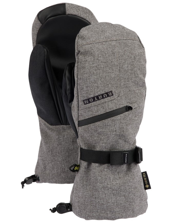 Burton Men's GORE-TEX Mittens 2027 | Gray Heather