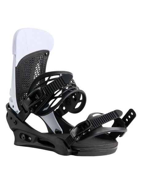 Burton Men's Malavita Snowboard Binding 2027 | Black/White