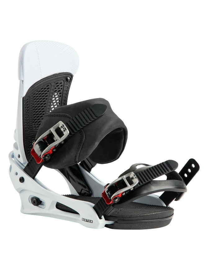 Burton Men's Malavita X Snowboard Binding 2027 | Black/White