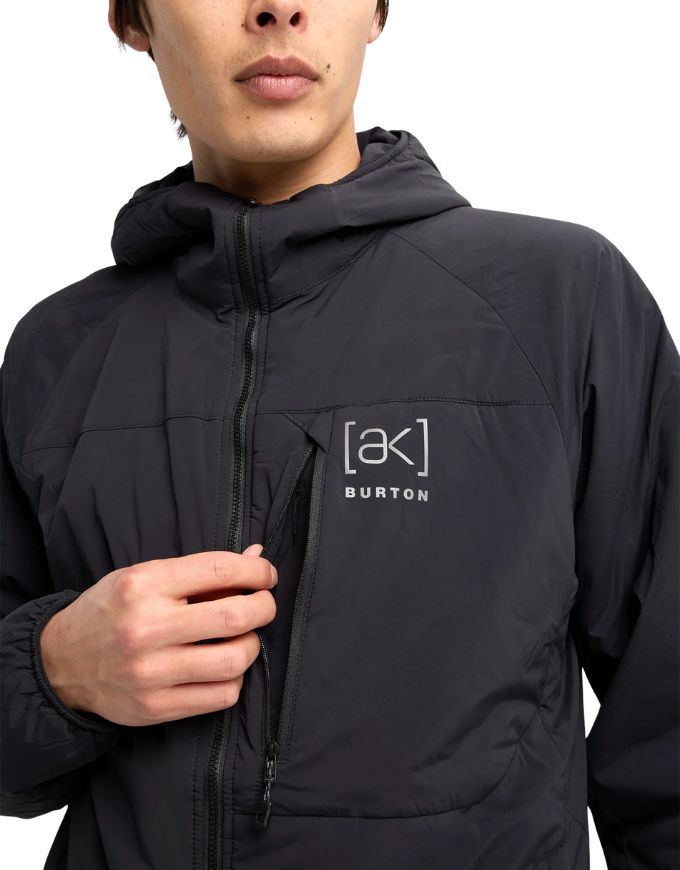 Burton Men's [ak]® Helium Hooded Stretch Insulated Jacket | True Black
