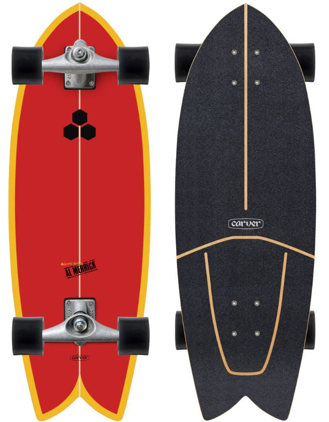 Carver Chanel Islands Fish CX Surf Skateboard | 29.25"