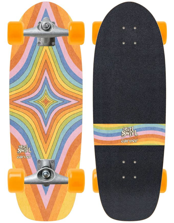 Carver x GRLSWIRL Daydream CX Surf Skateboard | 28"