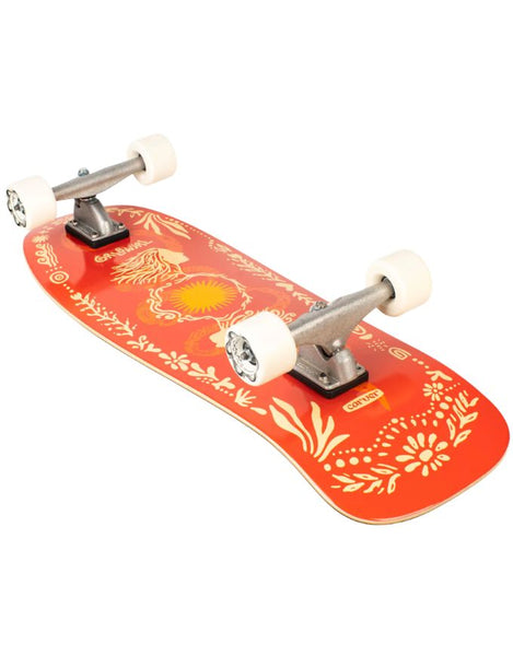 Carver x GRLSWIRL Sunflower CX Surf Skateboard | 31"