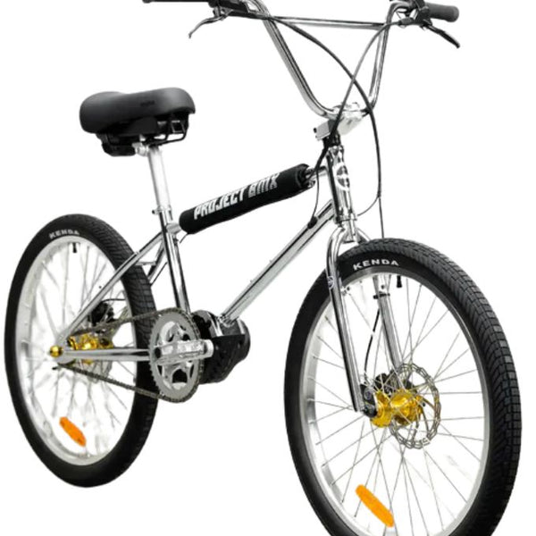 Evolve Project BMX Electric Bicycle Chrome