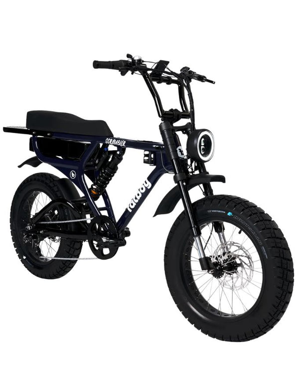 Fatboy Scrambler V2 Electric Bike | Midnight