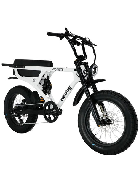 Fatboy Scrambler V3 Electric Bike | White Noise EN15194