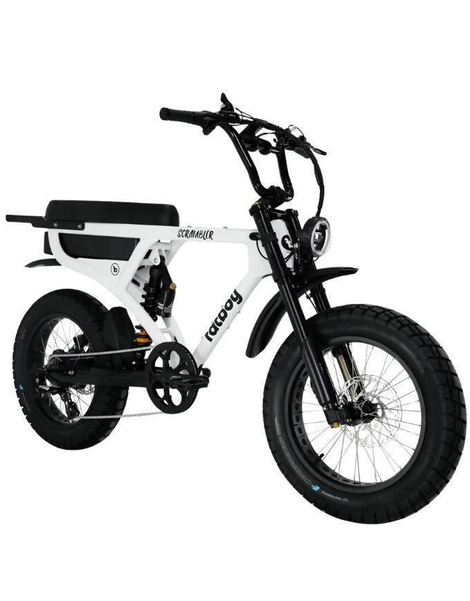 Fatboy Scrambler V3 Electric Bike | White Noise EN15194