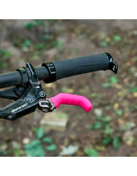 FlightRisk Silicone MTB Lever Protection Cover Pink