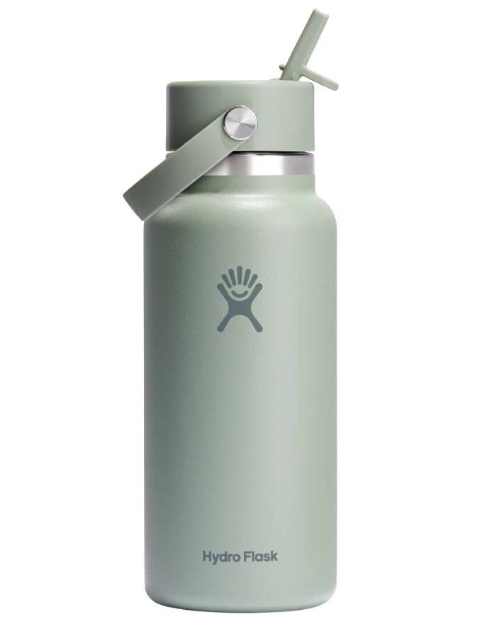 Hydro Flask 32oz Wide Flex Straw Cap | Agave Green