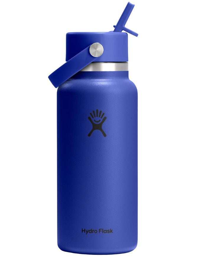 Hydro Flask 32oz Wide Flex Straw Cap | Capri Blue
