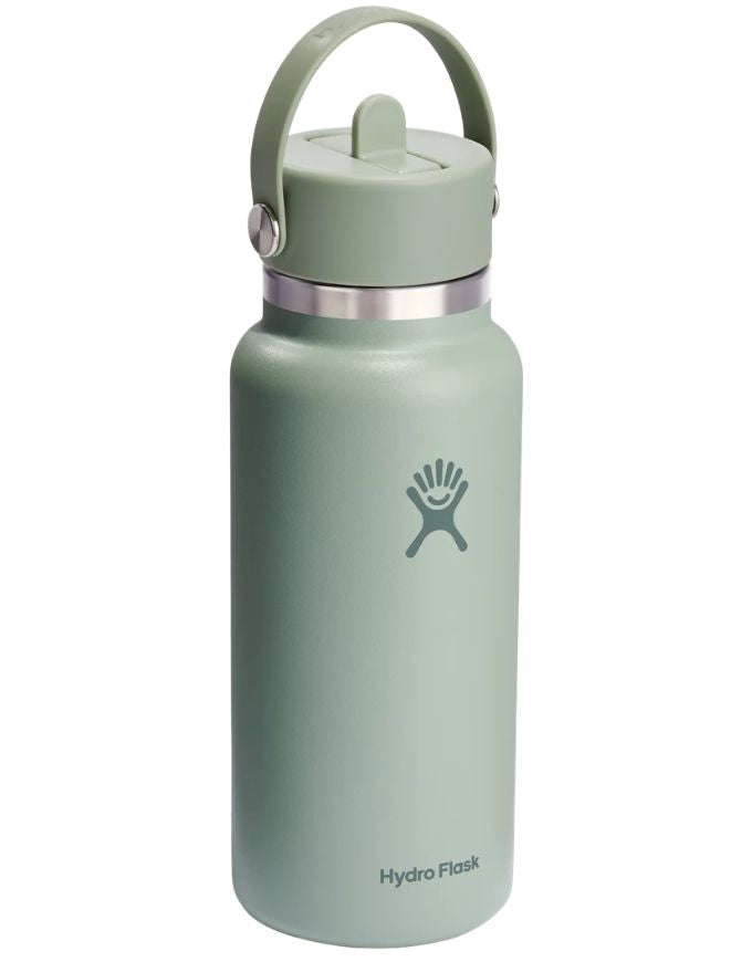 Hydro Flask 32oz Wide Flex Straw Cap | Agave Green