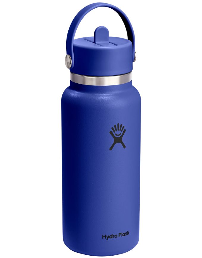 Hydro Flask 32oz Wide Flex Straw Cap | Capri Blue