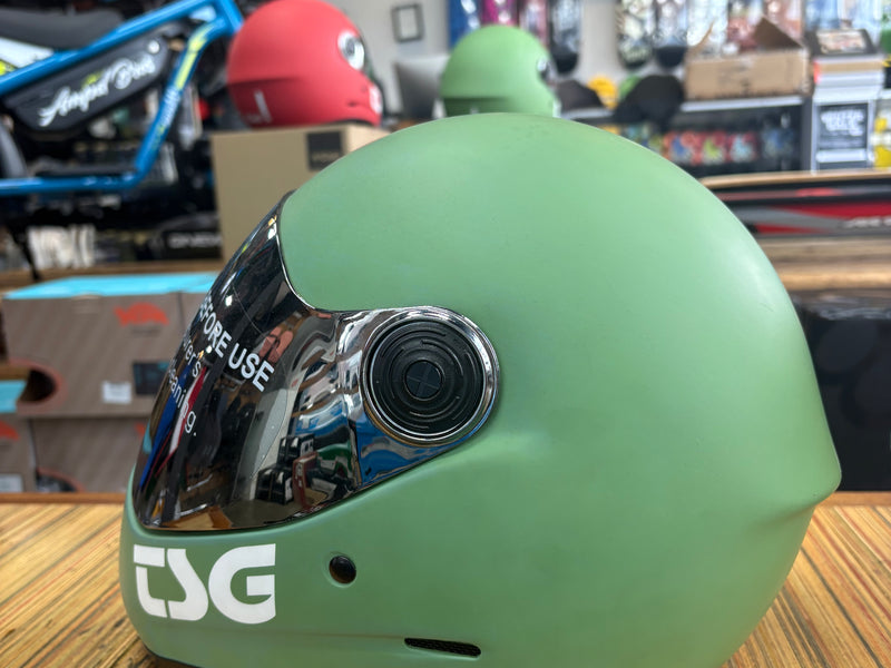 TSG Pass Pro Helmet | Fatigue Green (Ex-Display)