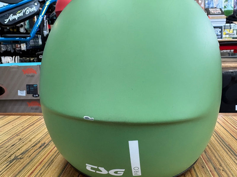 TSG Pass Pro Helmet | Fatigue Green (Ex-Display)