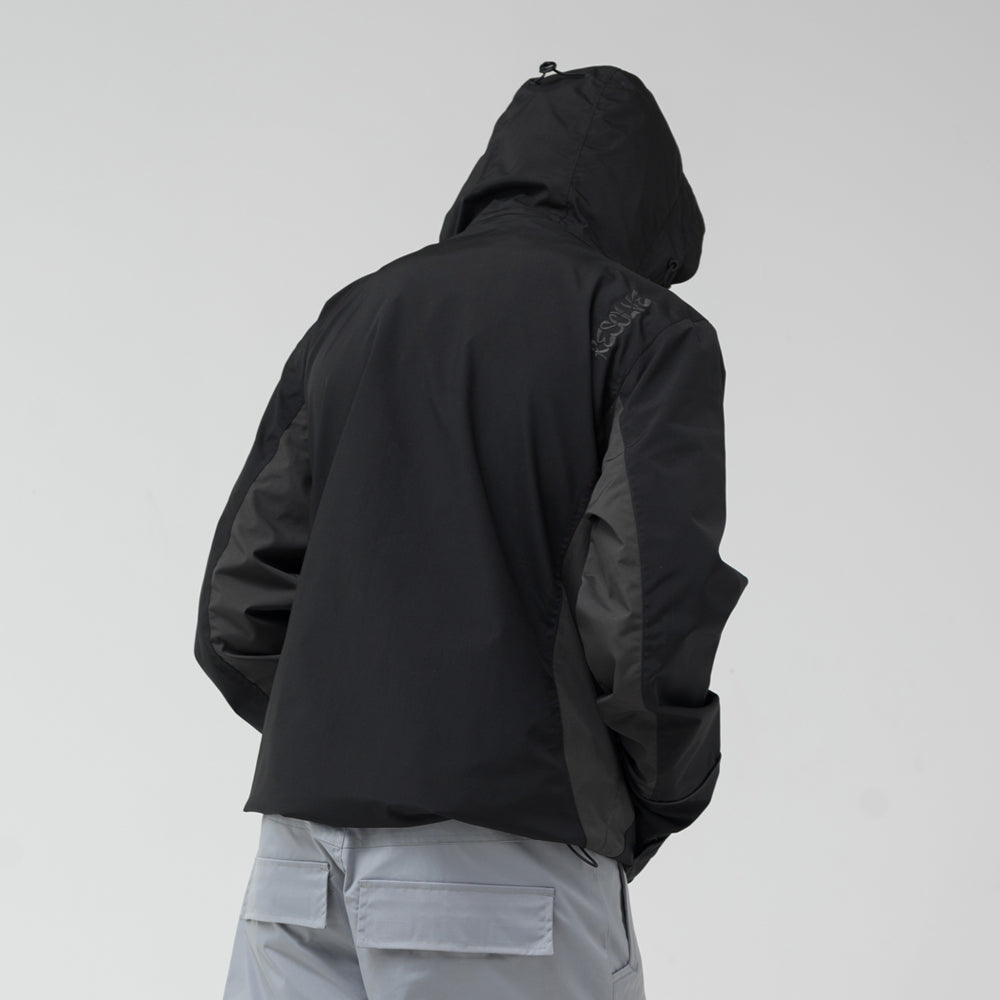 Resolve Switch Jacket | Black/Smoke