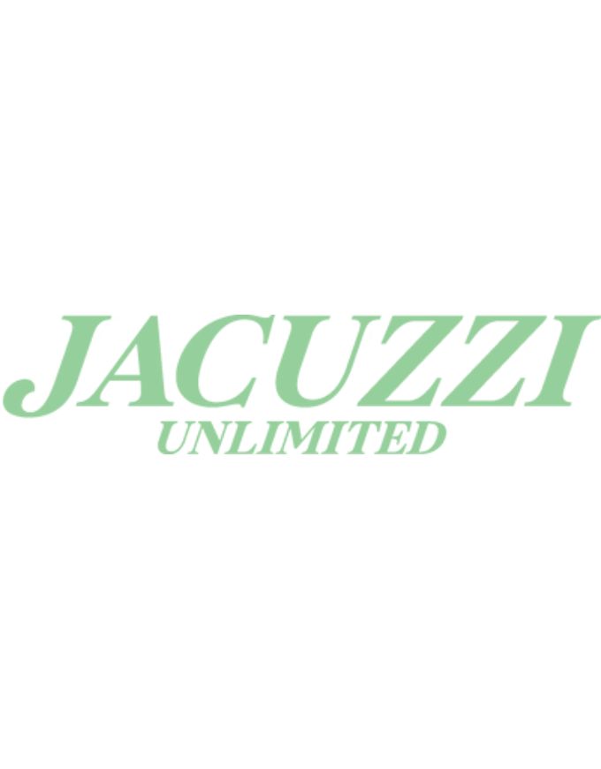 Jacuzzi Unlimited logo in green on a white background