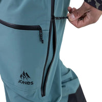 Jones Men's Shralpinist Stretch Recycled 3L Bib Pant 2026 | Atlantic Blue