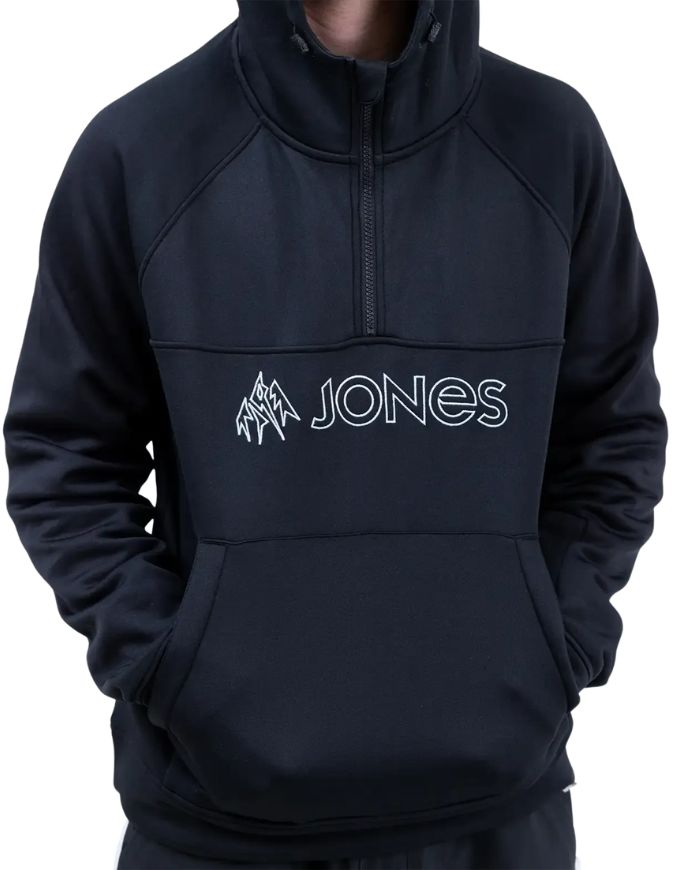 Jones Recycled Riding Hoodie 2026 | Black