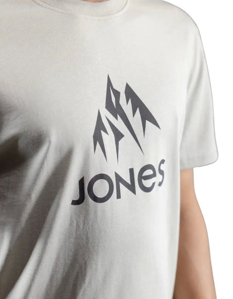 Jones Truckee Organic Cotton Tee 2026 | Smoke Grey
