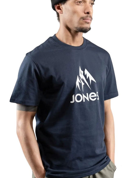 Jones Truckee Organic Cotton Tee 2026 | Stealth Black