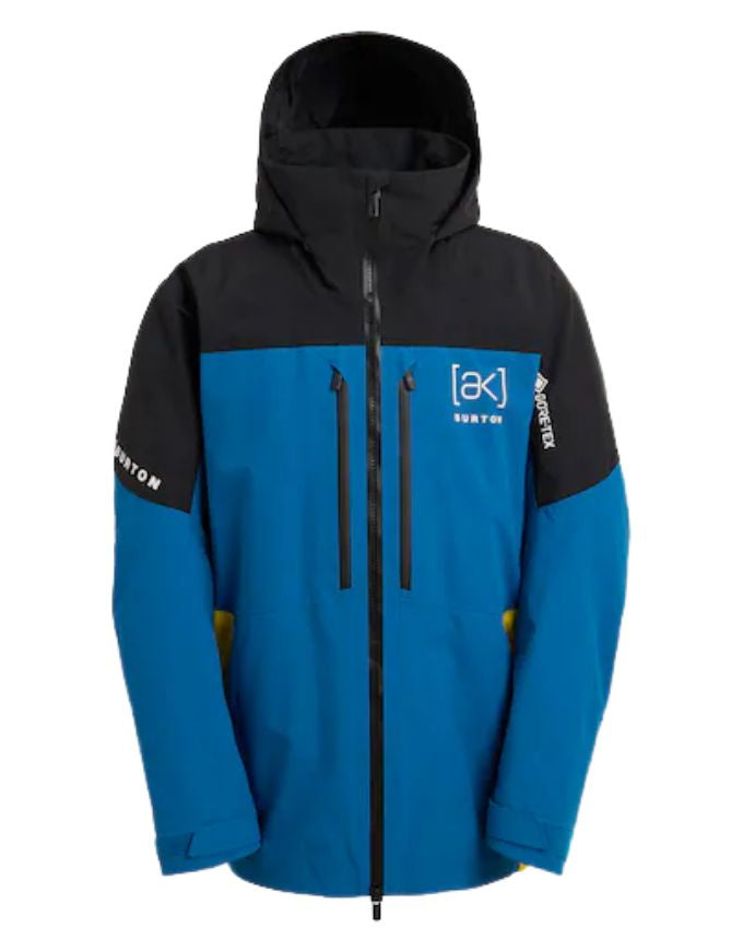 Burton [ak] Swash GORE-TEX Men's Jacket 2026 | True Black / Blue Teal / Atomic Yellow
