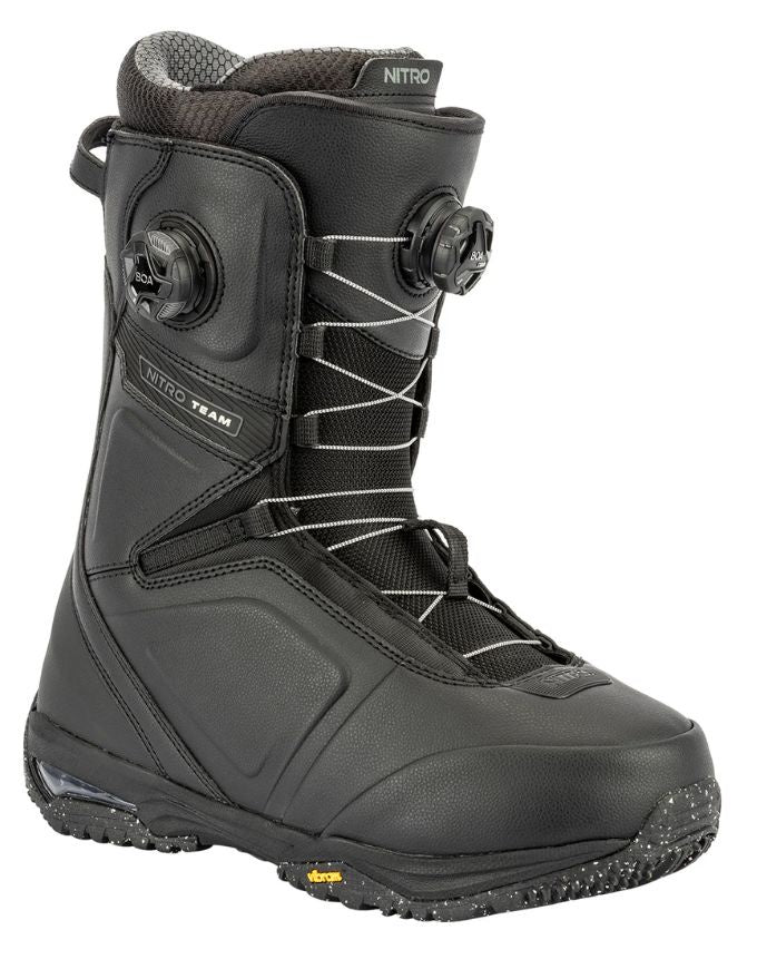 Nitro Team Boa Wide Men's Snowboard Boots 2026 | Black