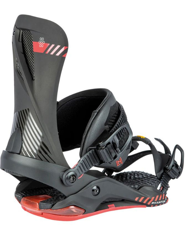 Nitro Phantom + Mens Snowboard Bindings 2026 | Ultra Black