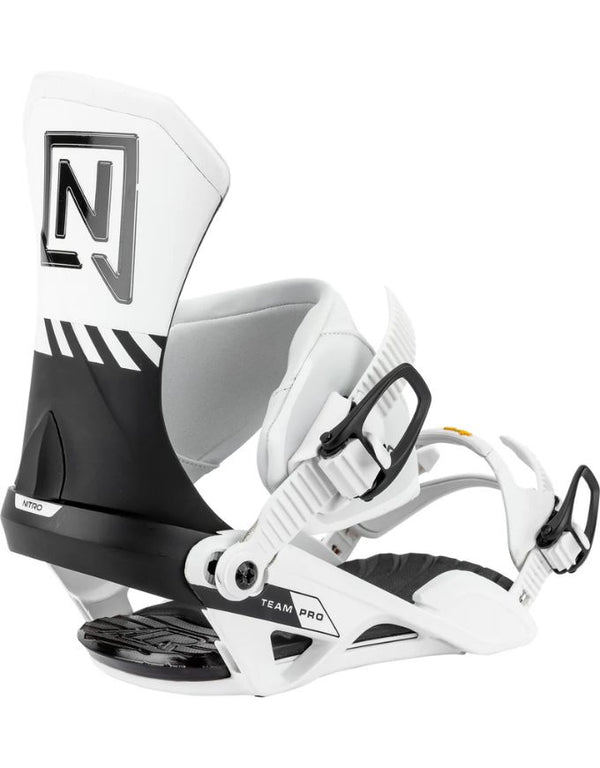 Nitro Team Pro Mens Snowboard Binding 2026 | White