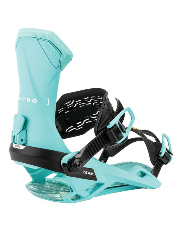 Nitro Team Mens Snowboard Binding 2026 | Fresh Blue