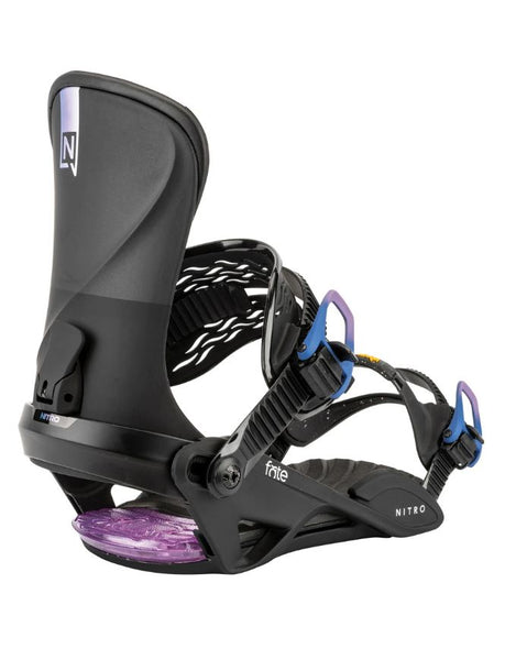 Nitro Fate Women's Snowboard Binding 2026 | Ultra Black