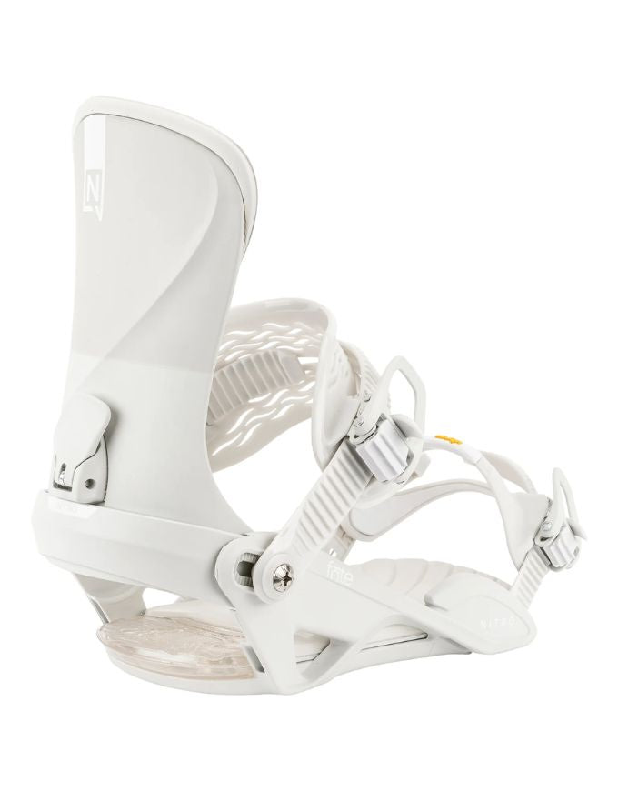 Nitro Fate Women's Snowboard Binding 2026 | Off-White