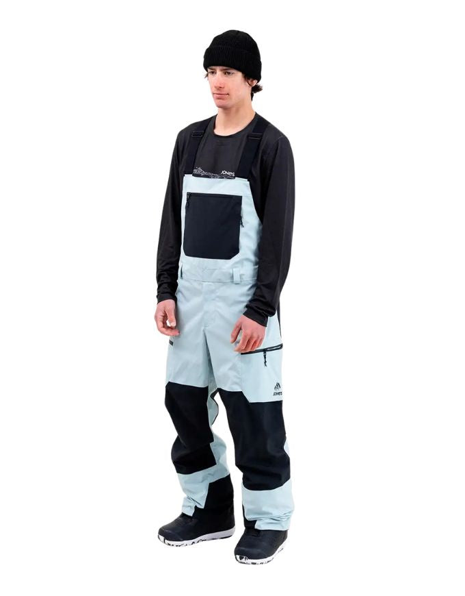 Jones MTN Surf Recycled Men's Bib 2026  | Arctic Blue