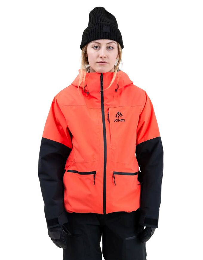 Jones MTN Surf Recycled Women's Jacket 2026 | Deep Coral