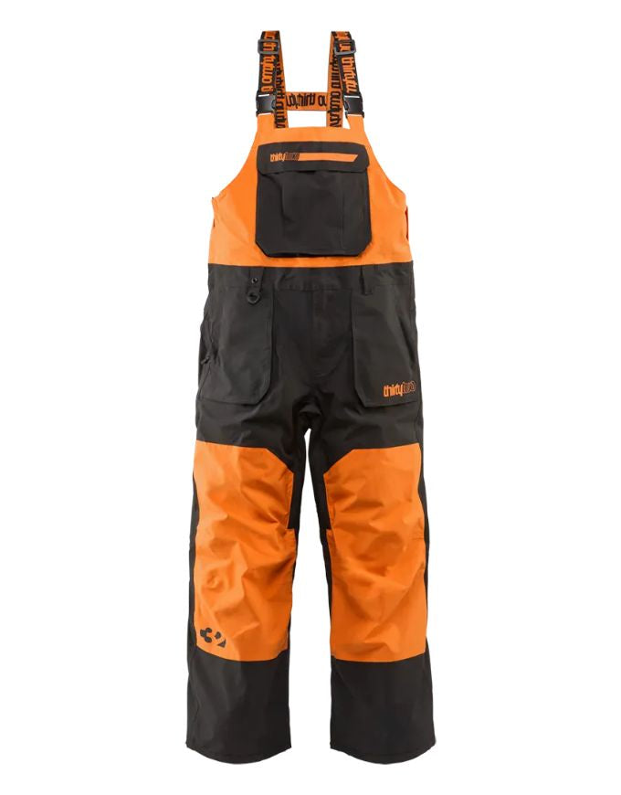 ThirtyTwo Men's Basement Bib 2026 | Black/Orange