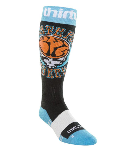 ThirtyTwo Double Men's Sock 2026 | Black/Blue